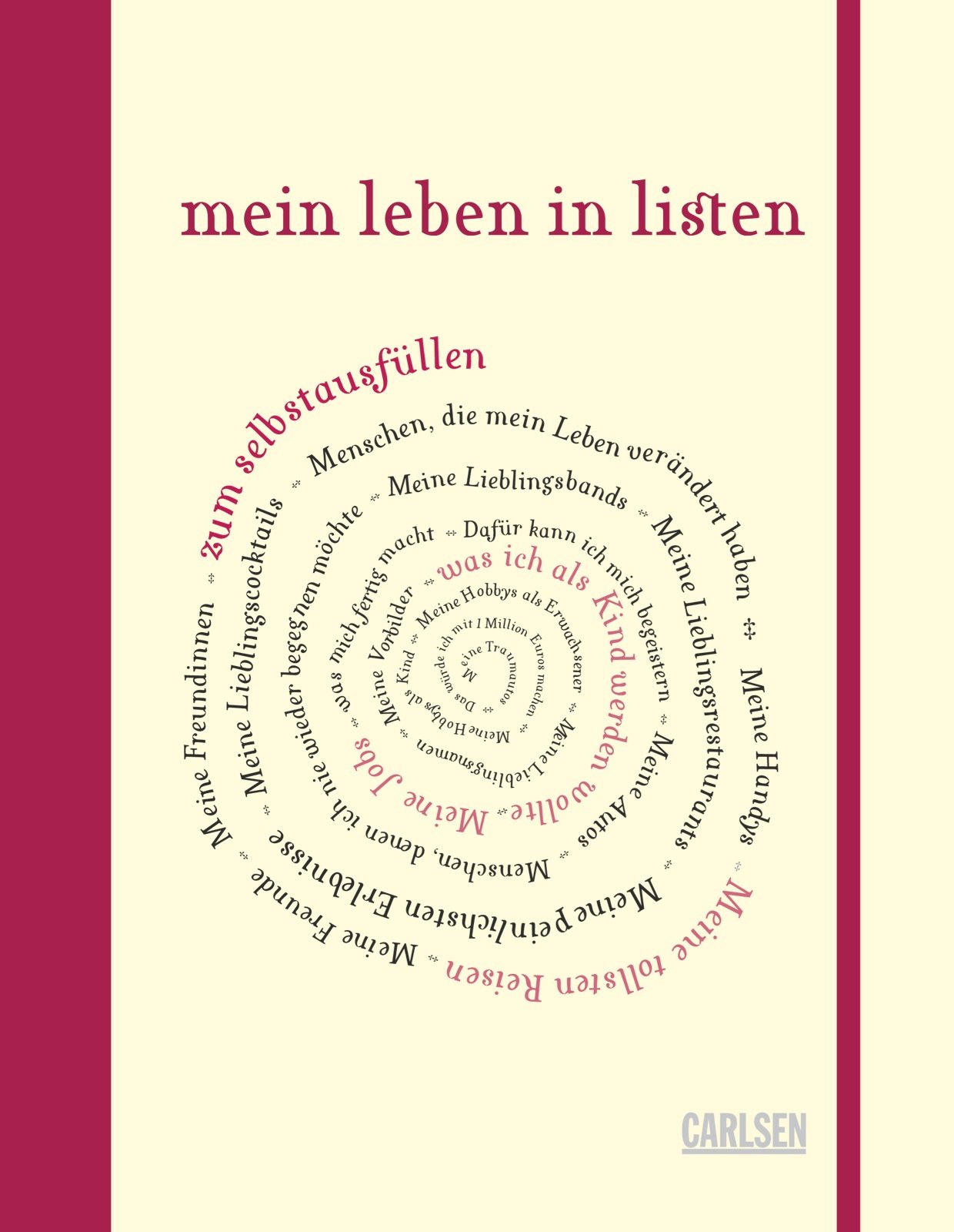 Product Image: Mein Leben in Listen
