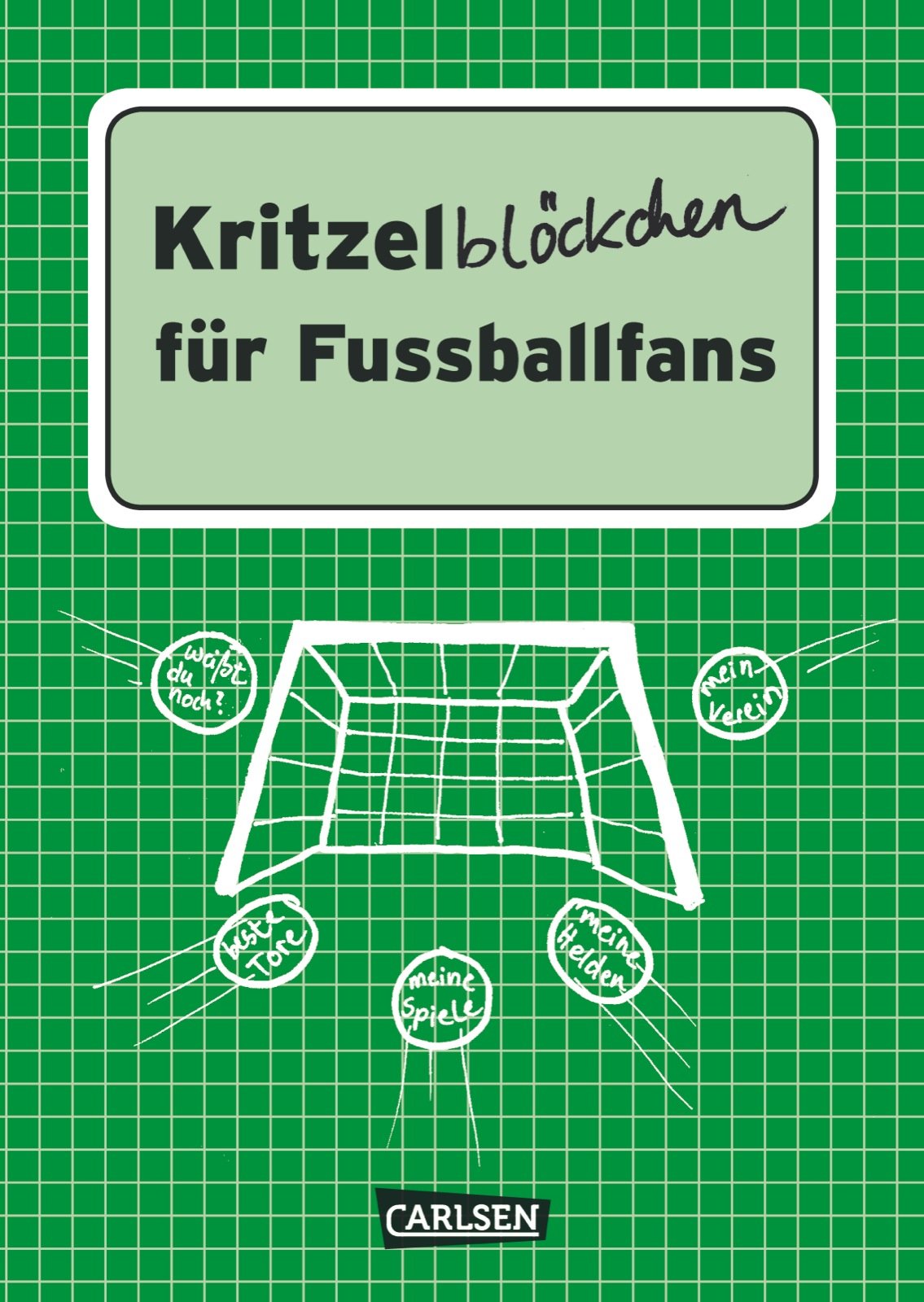 Kritzelblöckchen für Fußballfans Lifestyle
