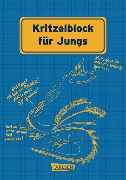 Kritzelblock für Jungs Humour & Satire