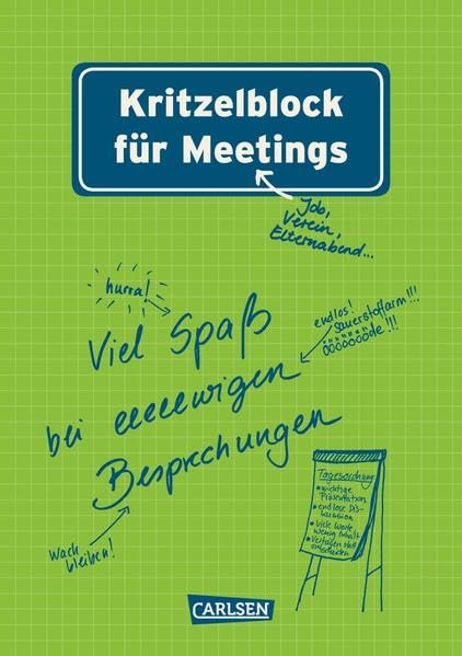 Kritzelblock für Meetings Business, Finance & Career