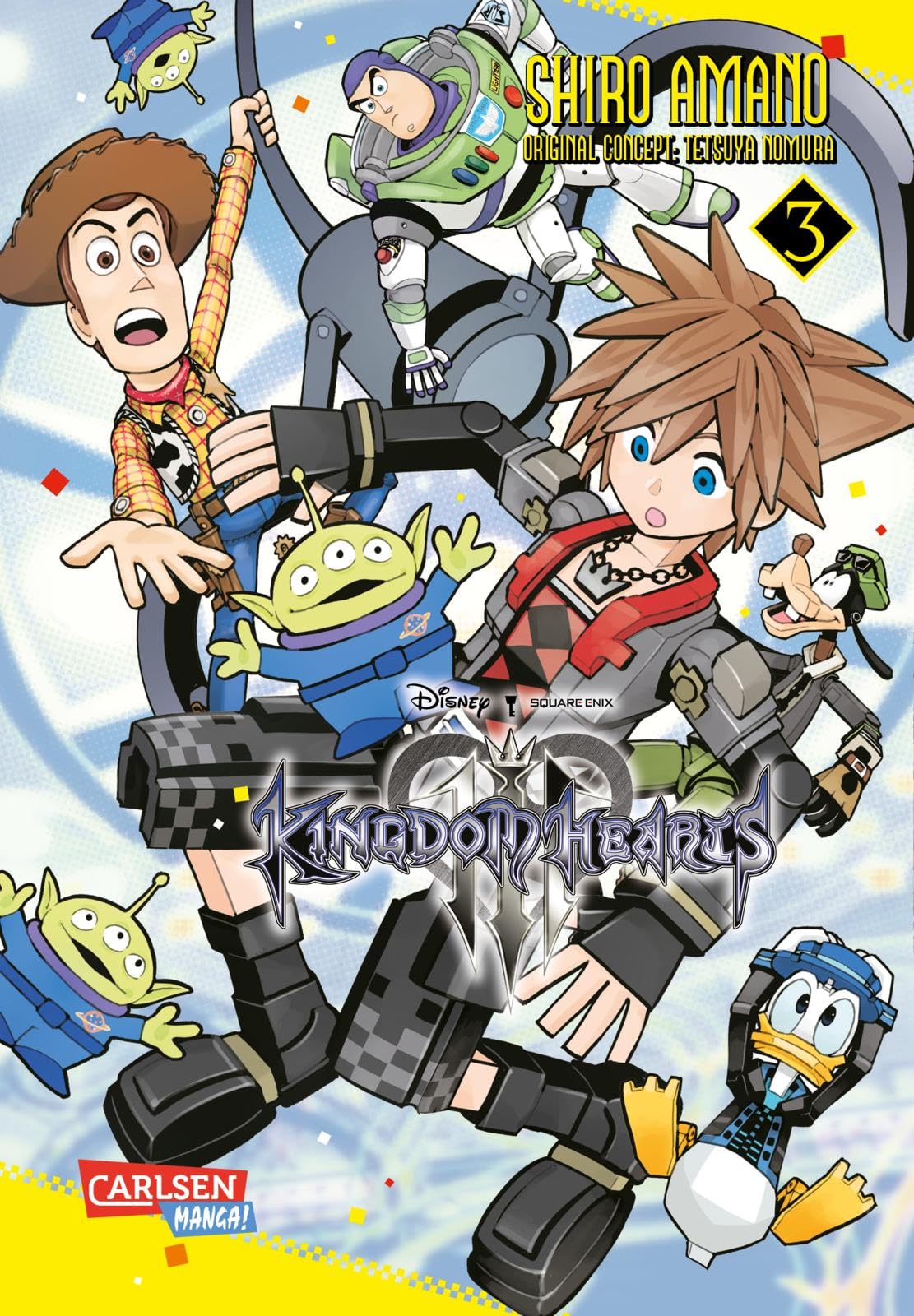 Kingdom Hearts III 3 Manga