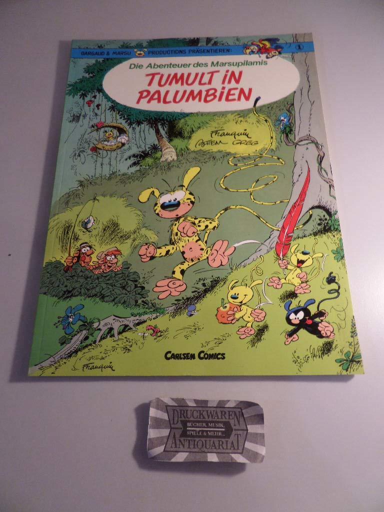 Die Abenteuer des Marsupilamis, Bd.1, Tumult in Palumbien Manga
