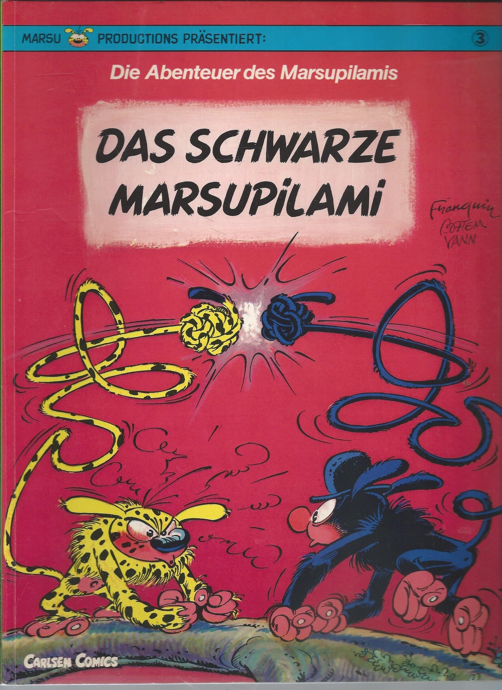 Die Abenteuer des Marsupilamis, Bd.3, Das schwarze Marsupilami Manga
