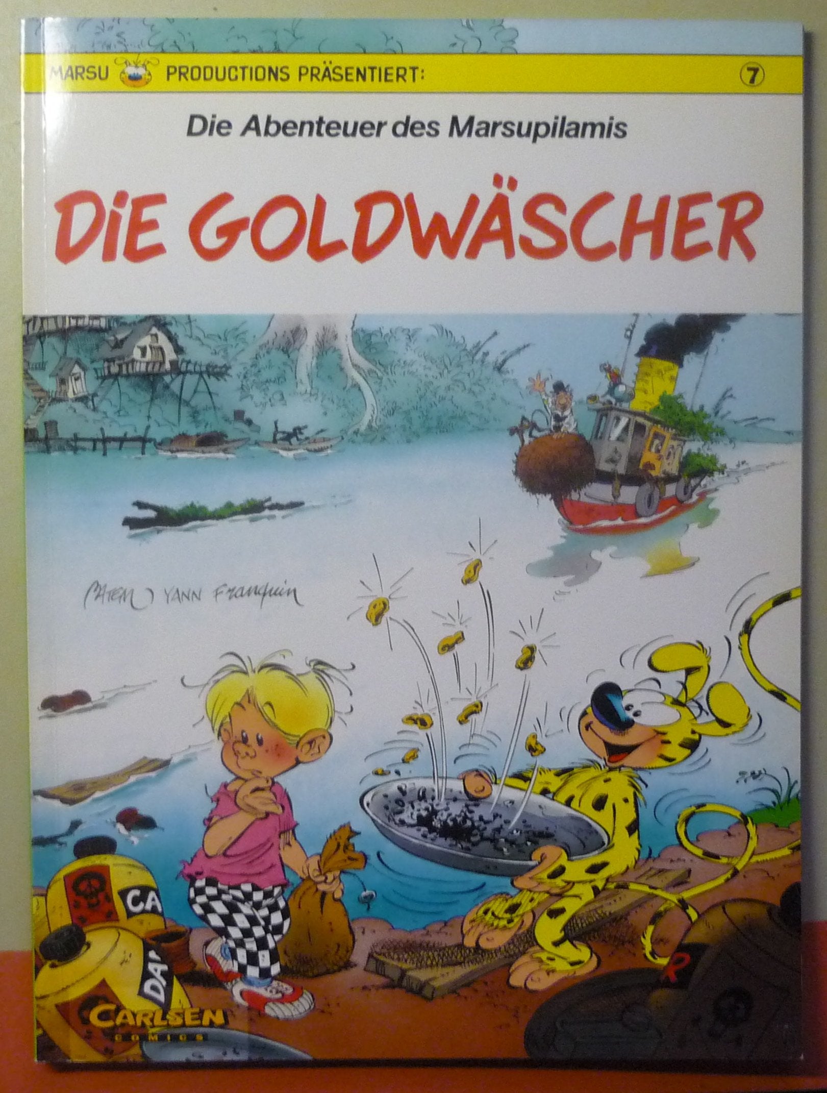Die Abenteuer des Marsupilamis, Bd.7, Die Goldwäscher Manga