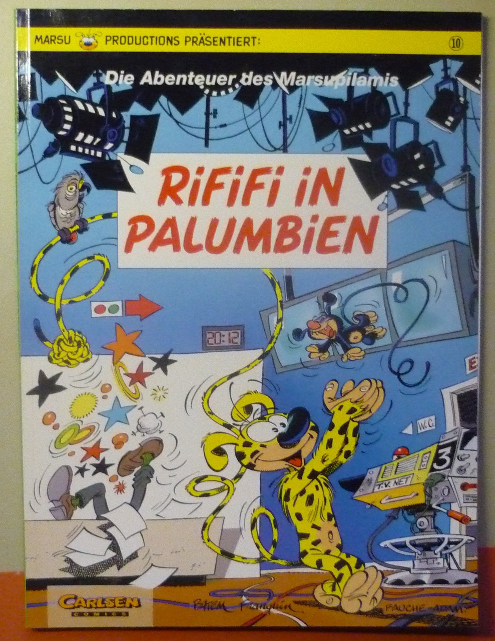 Die Abenteuer des Marsupilamis, Bd.10, Rififi in Palumbien Manga