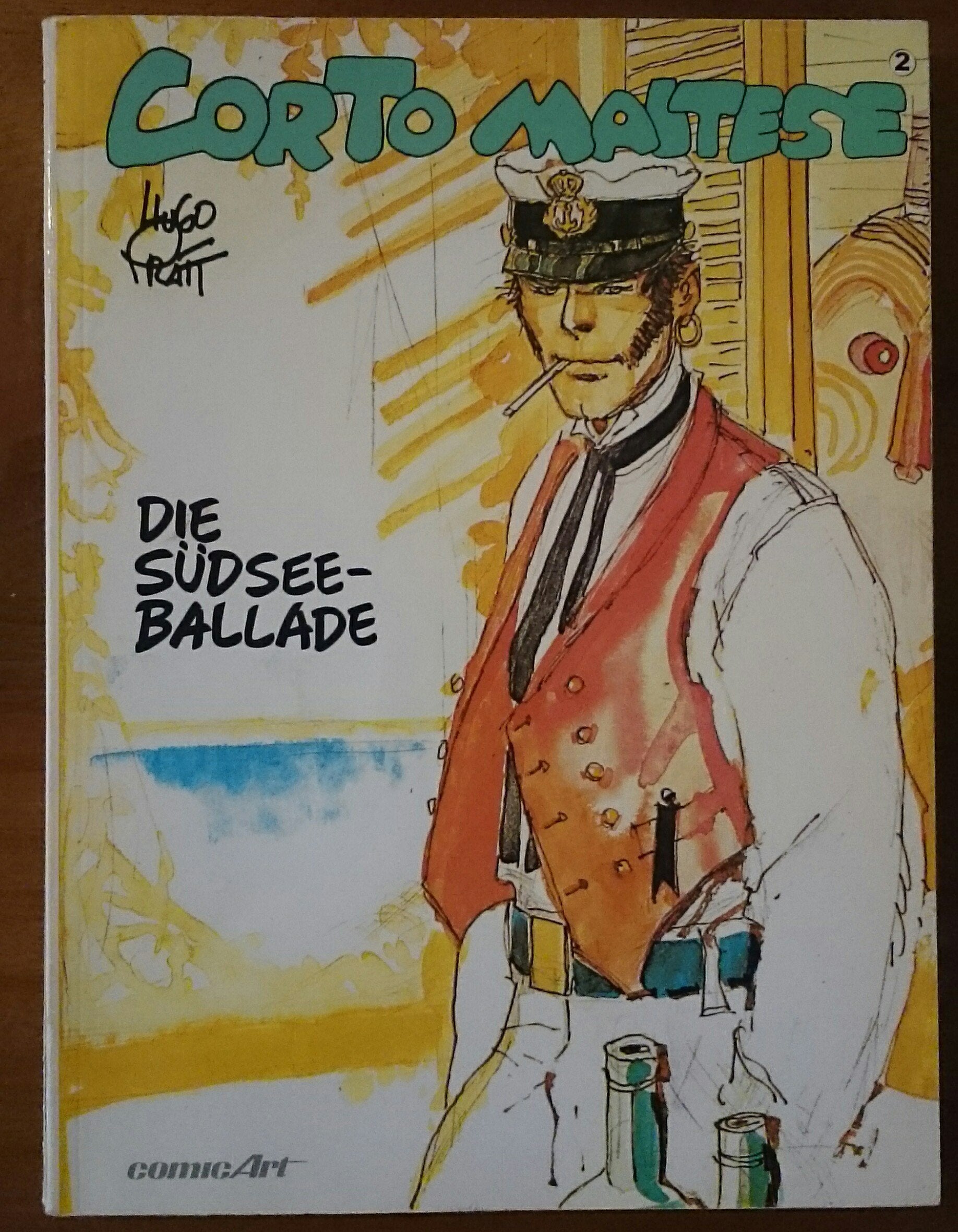 Corto Maltese, Comic Art, Bd.2, Die Südseeballade Manga