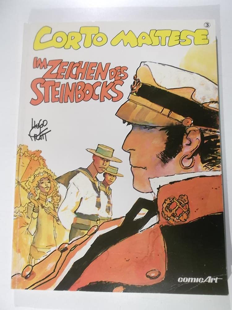 Corto Maltese, Comic Art, Bd.3, Im Zeichen des Steinbocks Manga