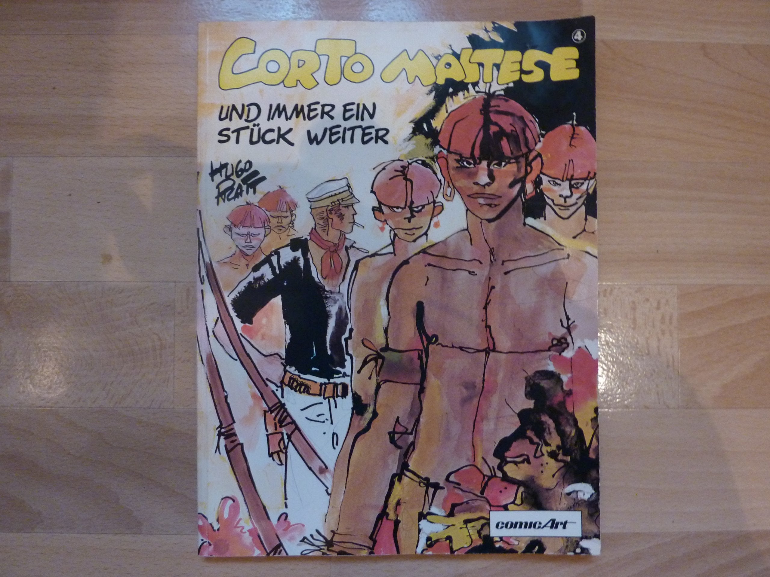 Corto Maltese, Comic Art, Bd.4, Und immer ein Stück weiter Manga