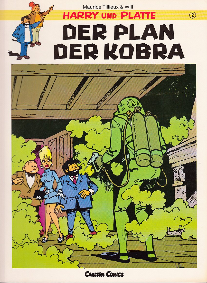 Der Plan der Kobra (Harry und Platte) Manga