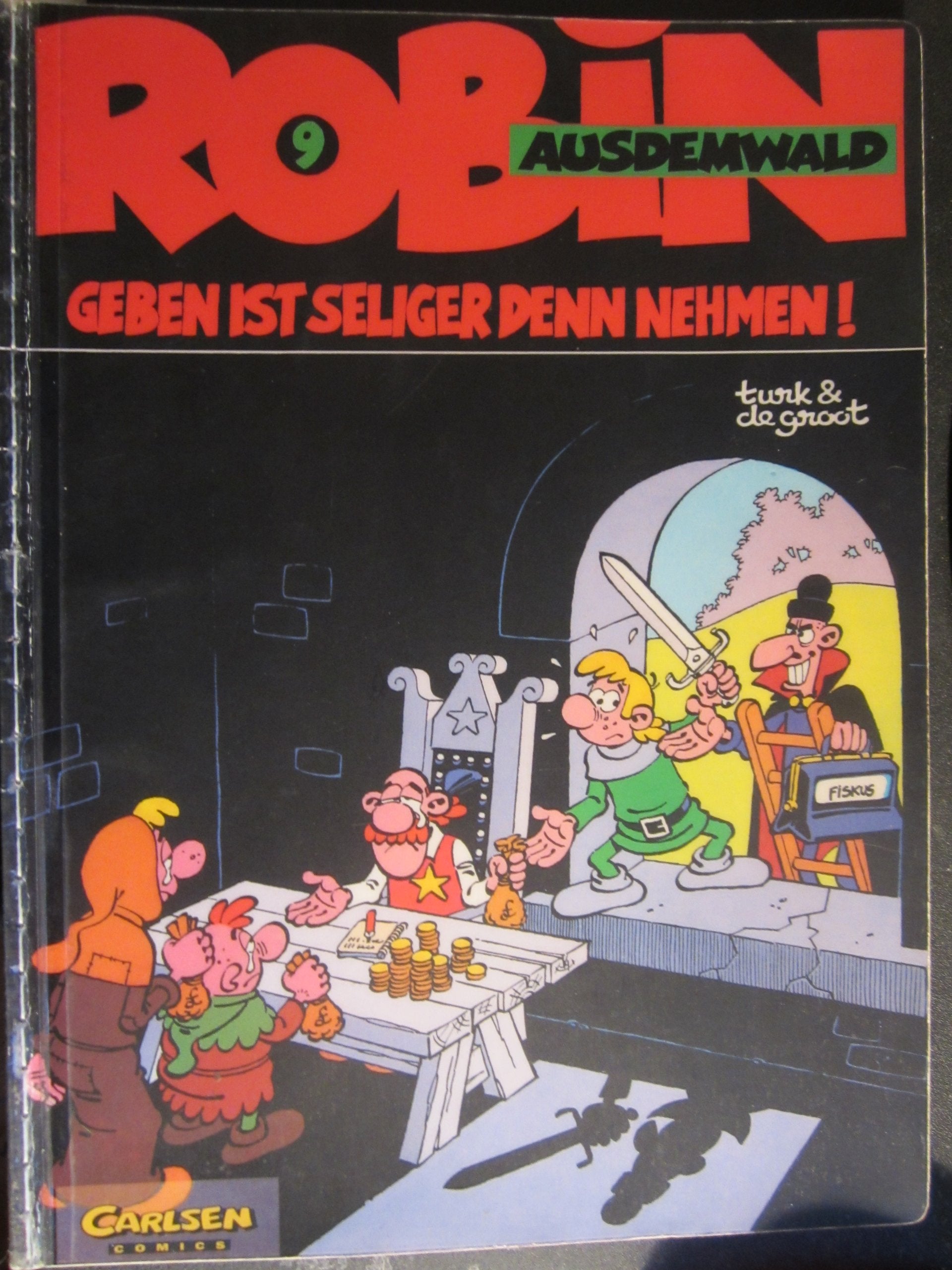 Robin Ausdemwald, Bd.9, Geben ist seliger denn nehmen! Manga