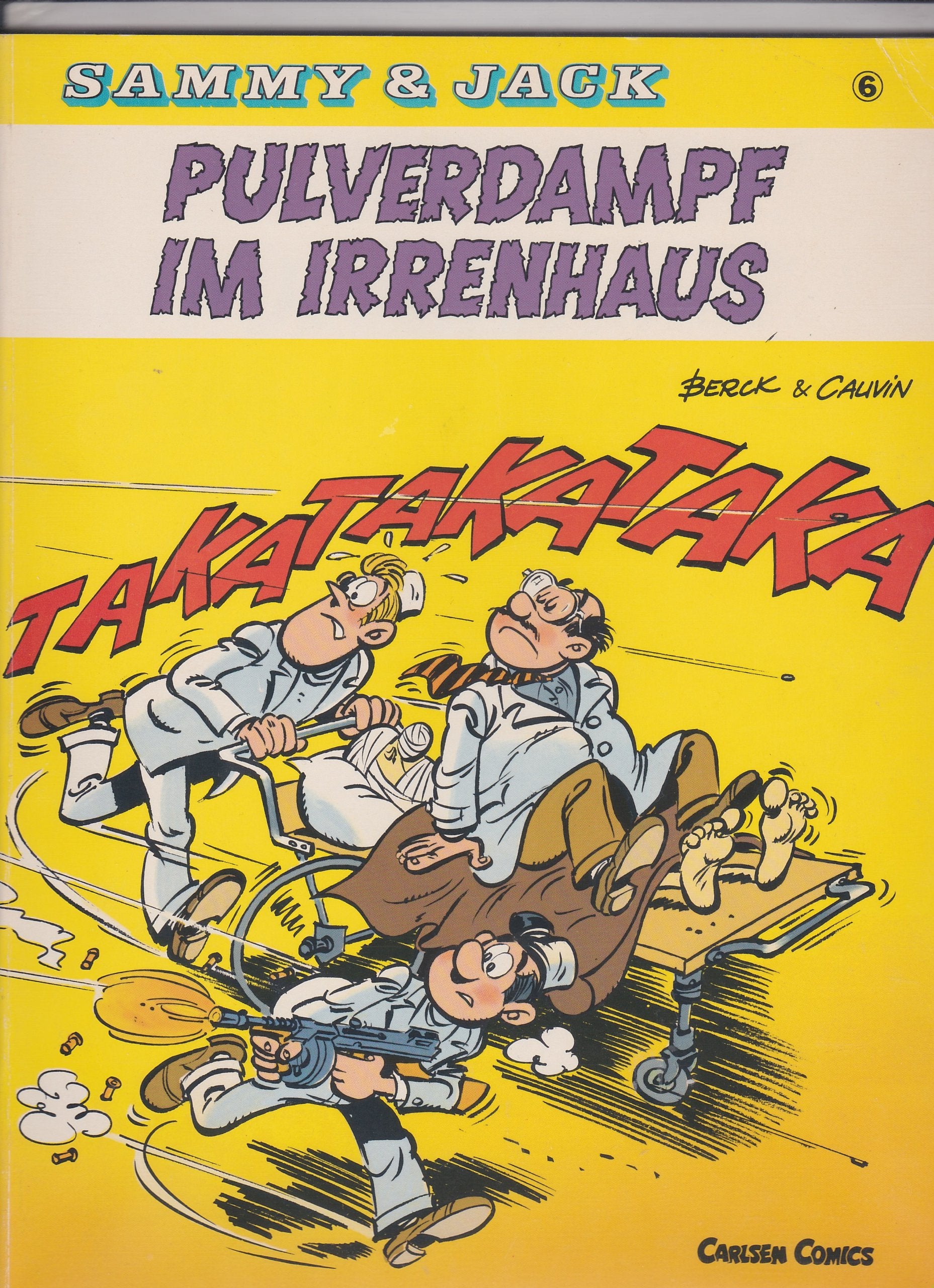 Sammy & Jack, Bd.6, Pulverdampf im Irrenhaus Manga