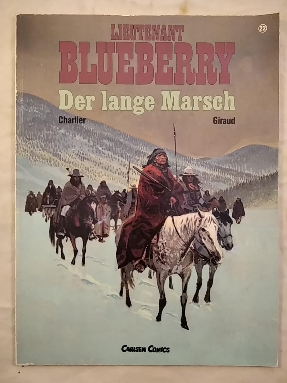 Lieutenant Blueberry, Bd.22, Der Lange Marsch Manga