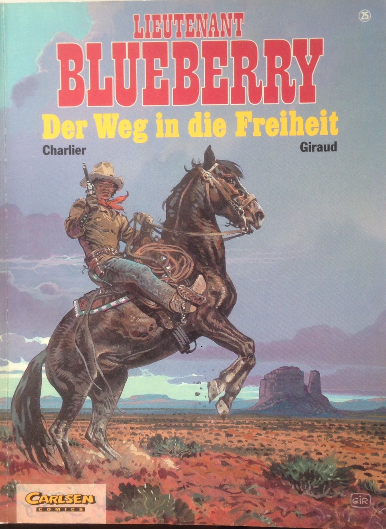Lieutenant Blueberry, Bd.25, Der Weg in die Freiheit Manga