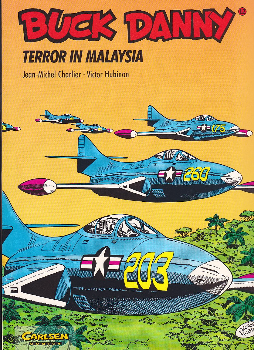 Buck Danny, Carlsen Comics, Bd.12, Terror in Malaysia Manga