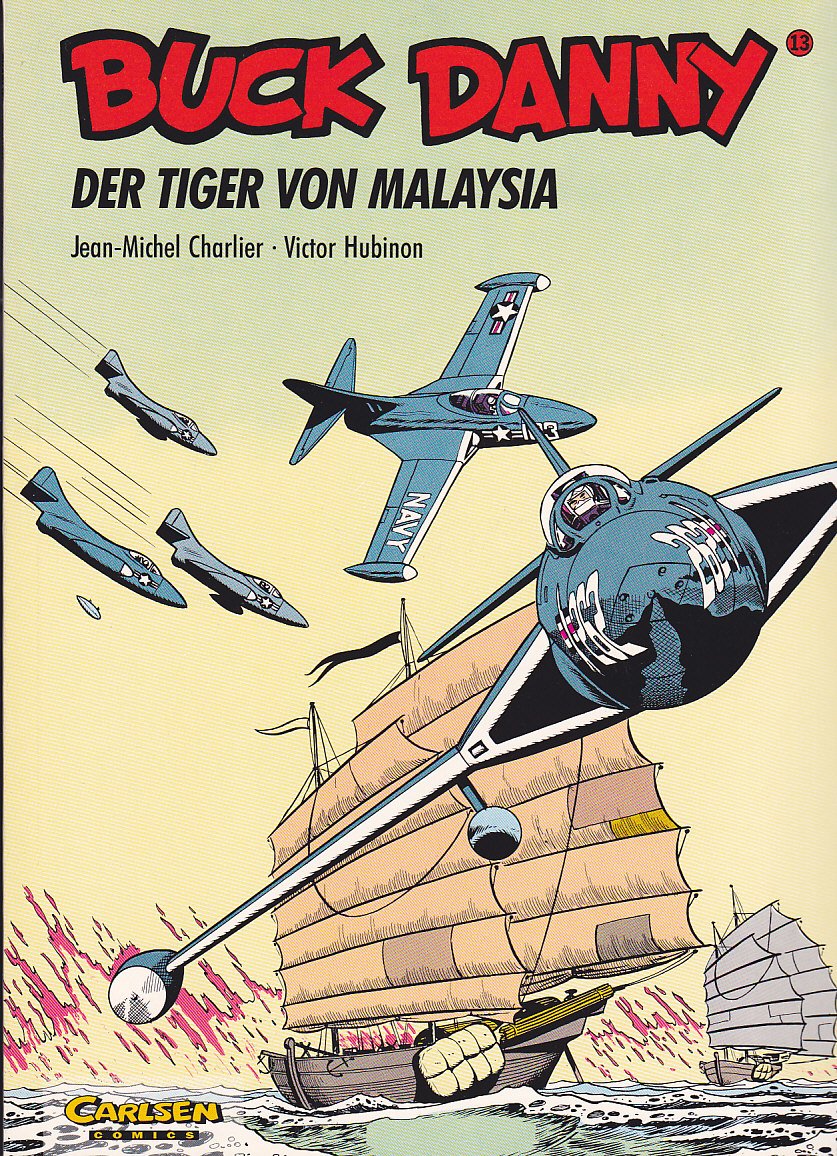 Buck Danny, Carlsen Comics, Bd.13, Der Tiger von Malaysia Manga