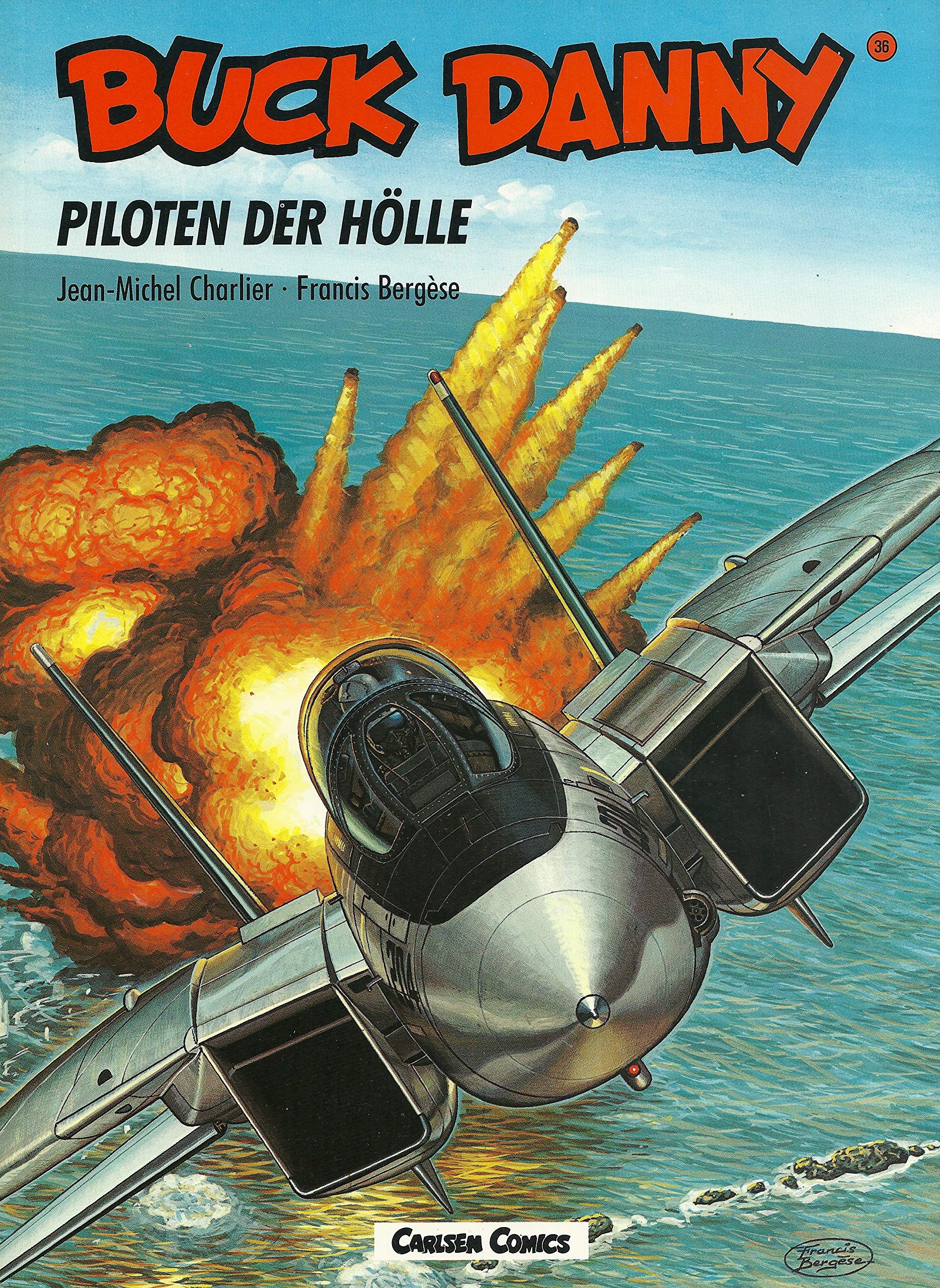 Buck Danny, Carlsen Comics, Bd.36, Piloten der Hölle Manga