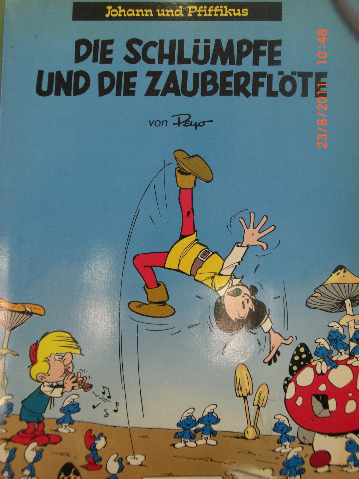 Johann und Pfiffikus, Bd.1, Die Schlümpfe und die Zauberflöte Manga