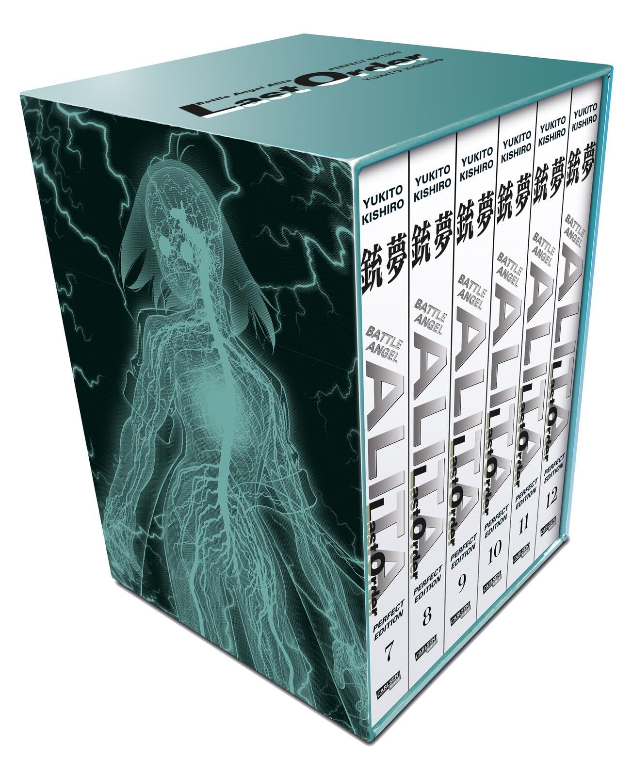 Battle Angel Alita - Last Order - Perfect Edition 7-12 im Schuber mit Extra: Kultiger Cyberpunk-Action-Manga in hochwertiger Neuausgabe Contemporary literature Books