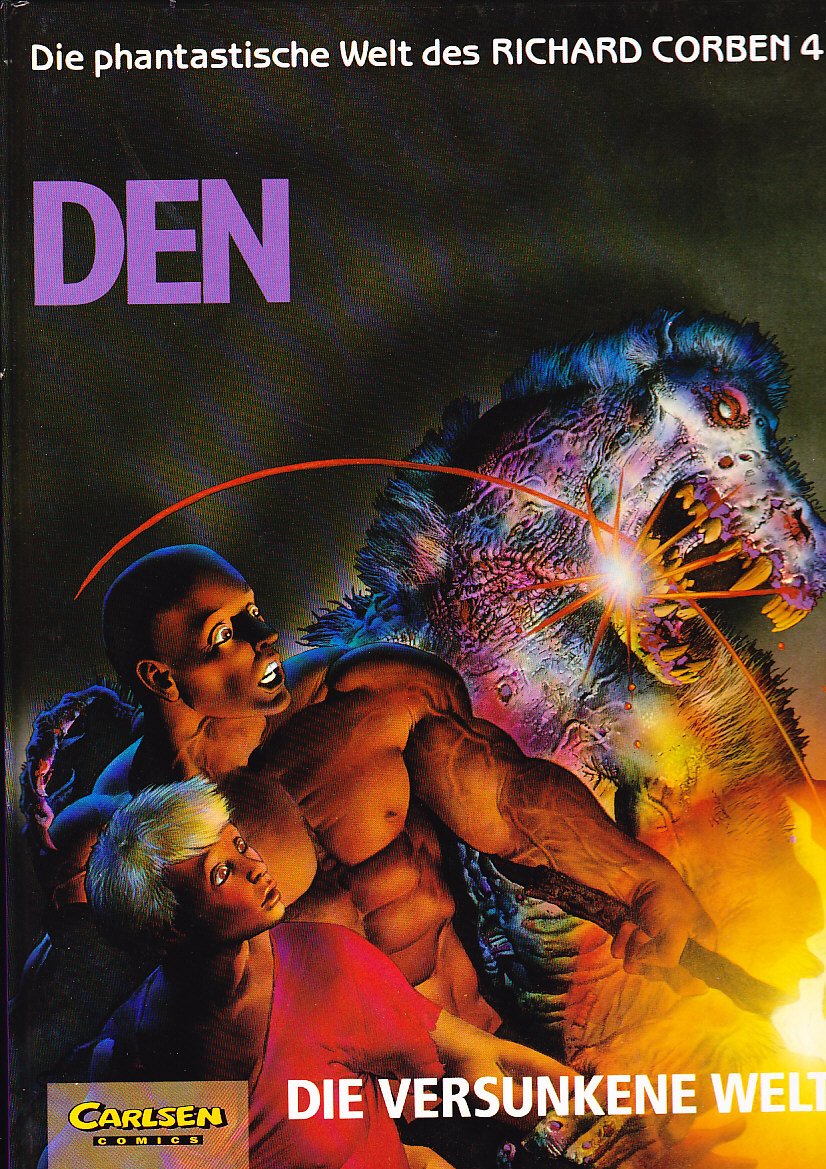 Die phantastische Welt des Richard Corben 4 DEN Die versunkene Welt Books