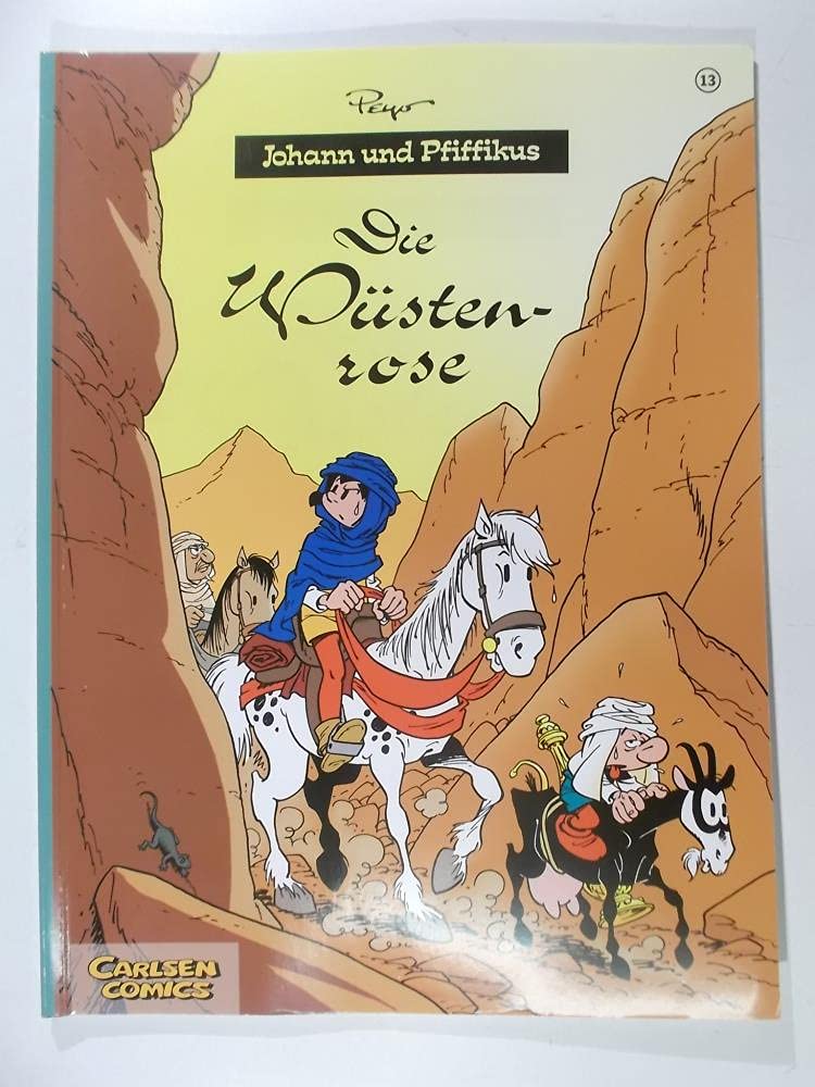 Johann und Pfiffikus, Bd.13, Die Wüstenrose Manga