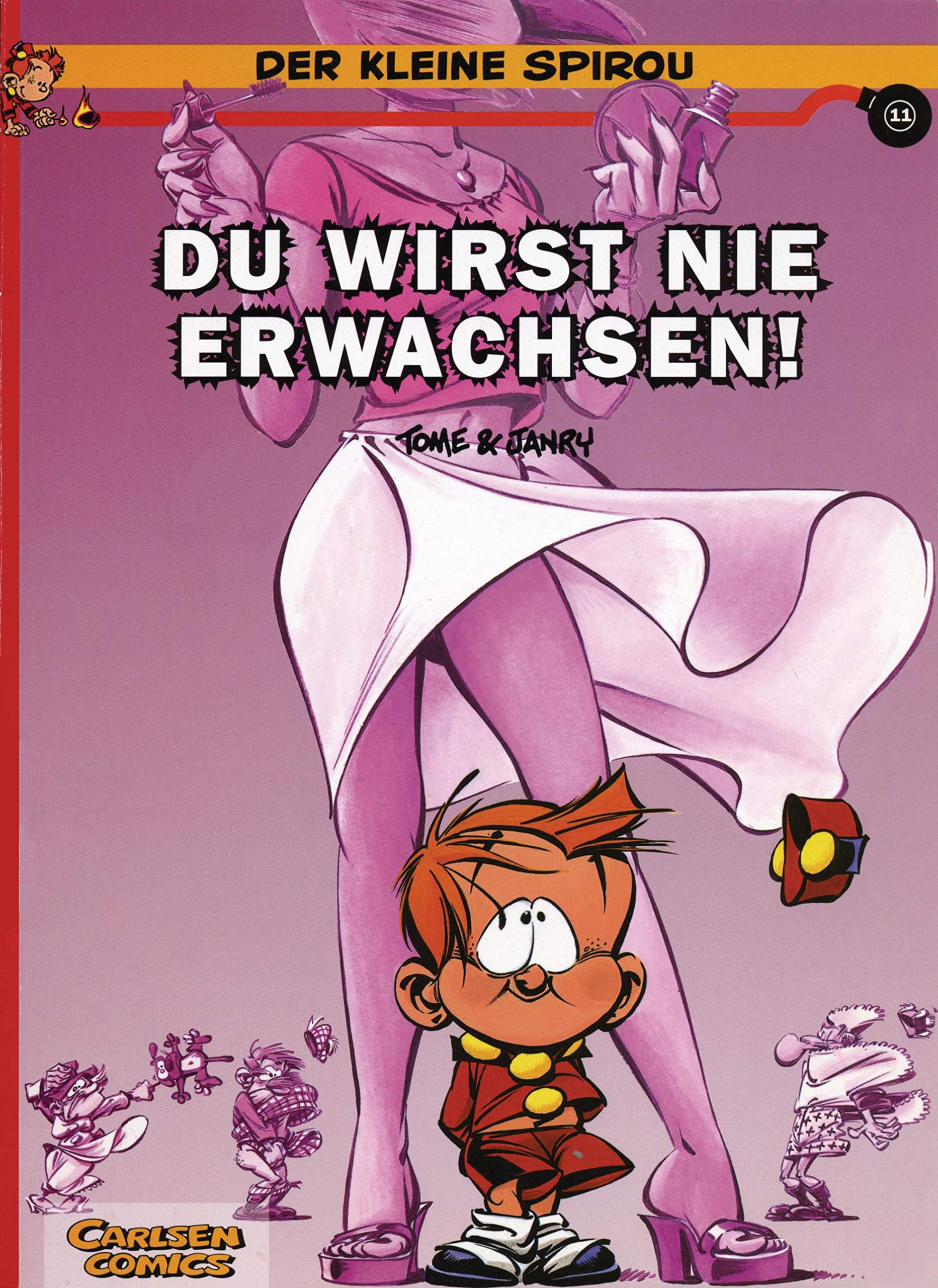 Der kleine Spirou 11. Du wirst nie erwachsen! Manga