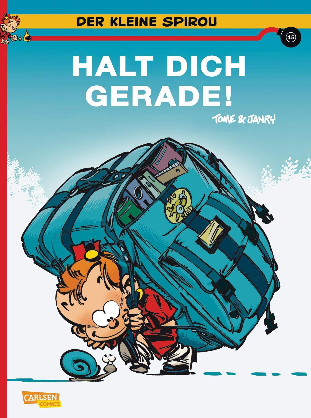 Der kleine Spirou 15: Halt Dich gerade! (15) Manga
