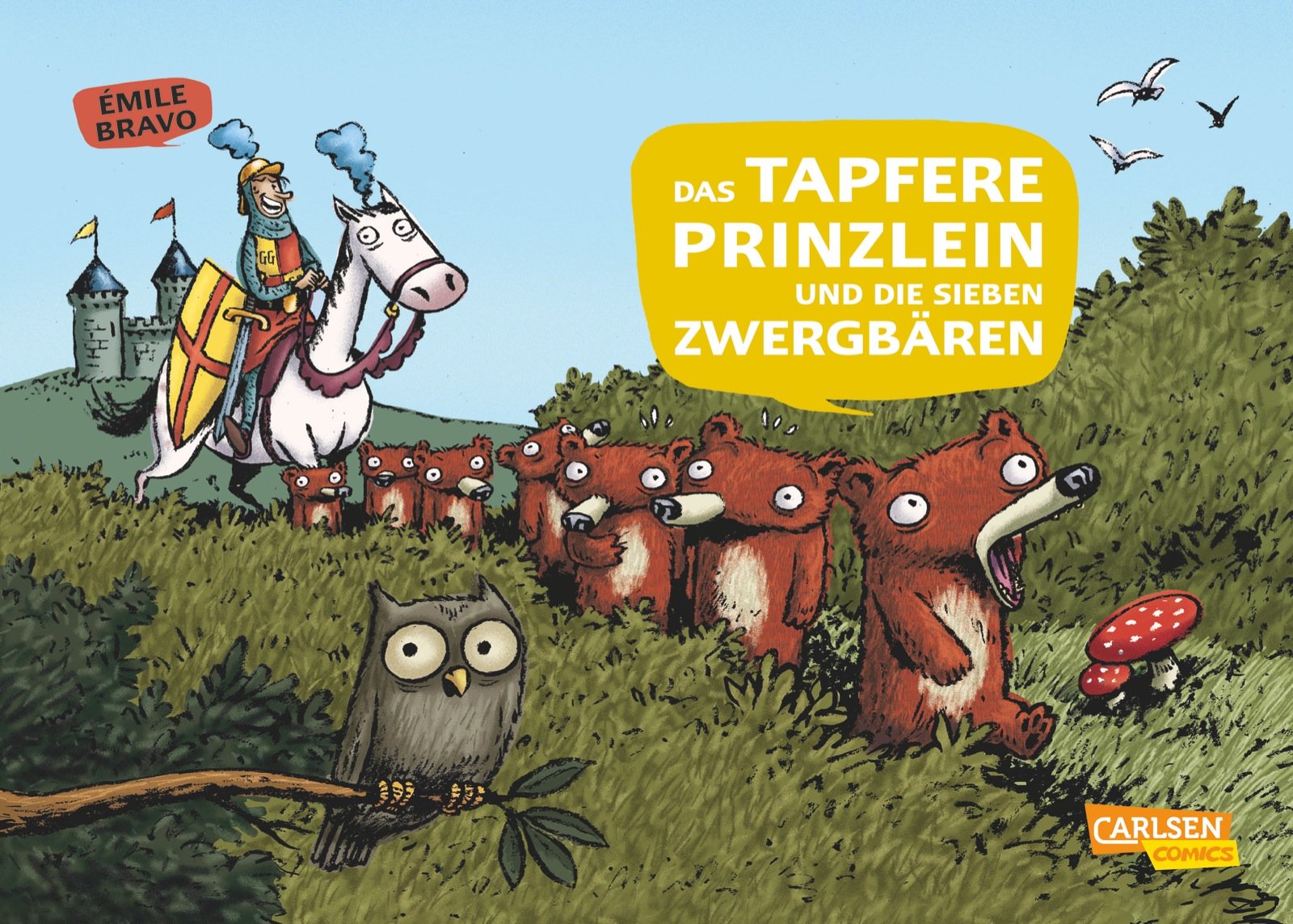 Die sieben Zwergbären, Band 1: Das tapfere Prinzlein und die sieben Zwergbären Manga