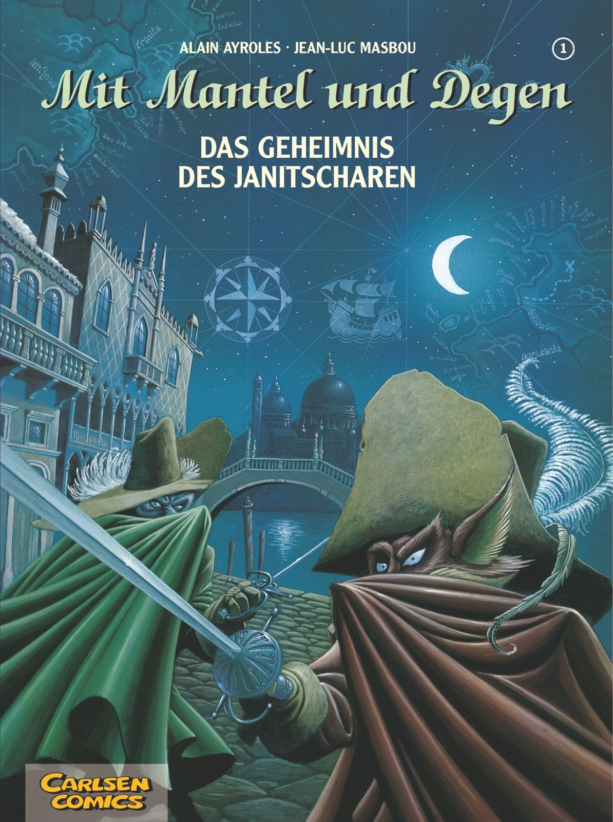 Mit Mantel und Degen 1: Das Geheimnis des Janitscharen Manga