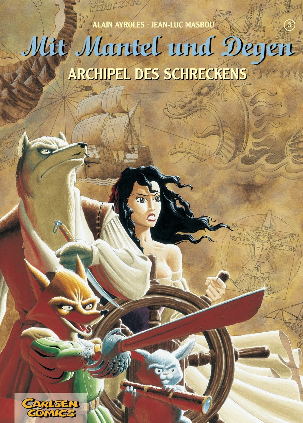 Mit Mantel und Degen 3: Archipel des Schreckens Manga
