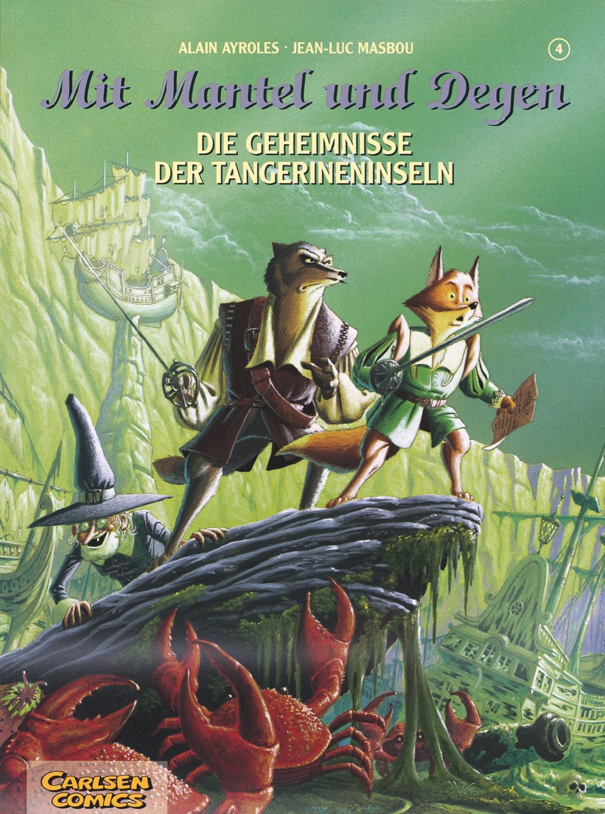 Mit Mantel und Degen, Band 4: Die Geheimnisse der Tangerineninseln Manga