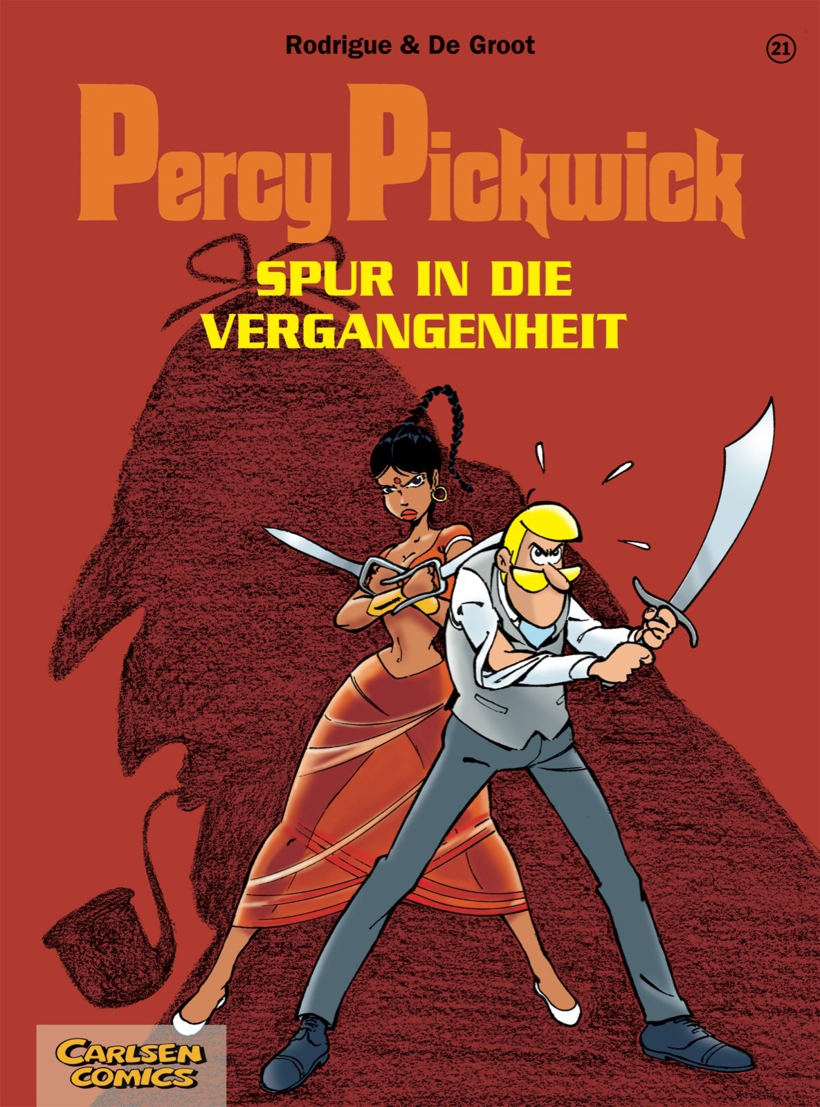 Percy Pickwick, Band 21: Spur in die Vergangenheit Manga