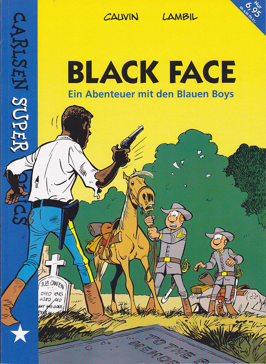Product Image: Carlsen Super Comics - Black Face.