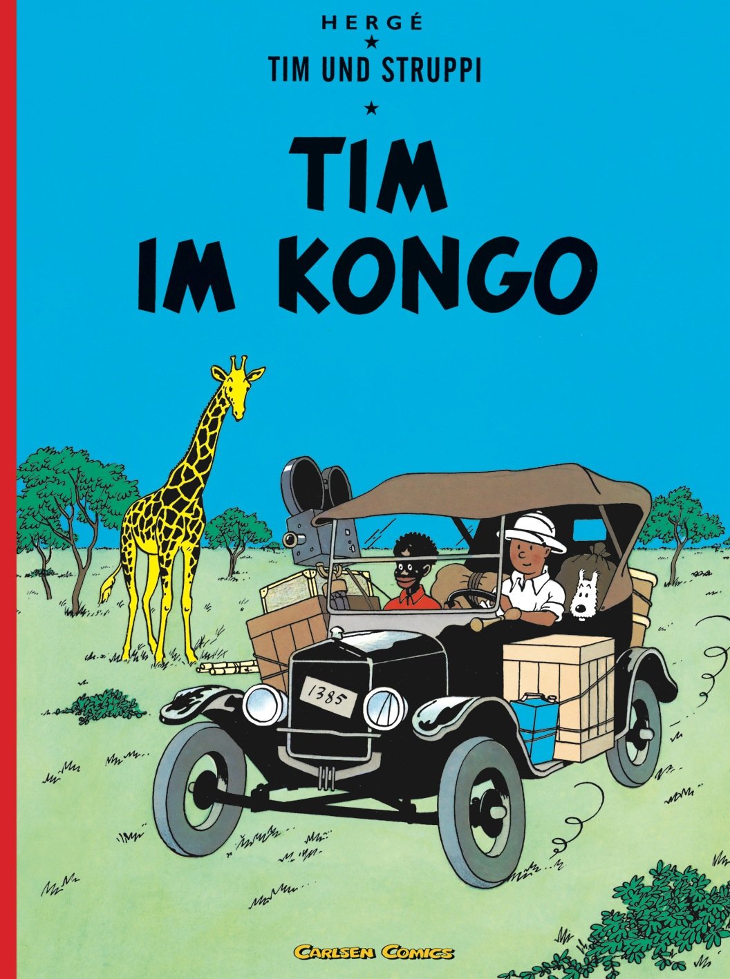 Tim und Struppi 01. Tim im Kongo Manga