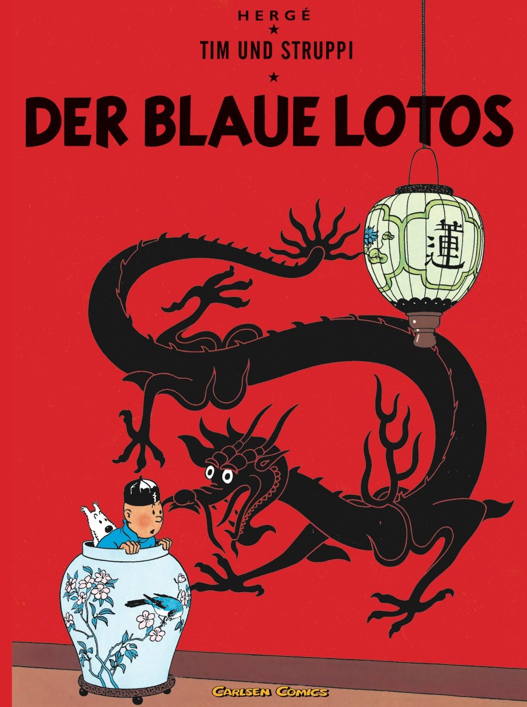 Tim und Struppi 04. Der Blaue Lotos Manga
