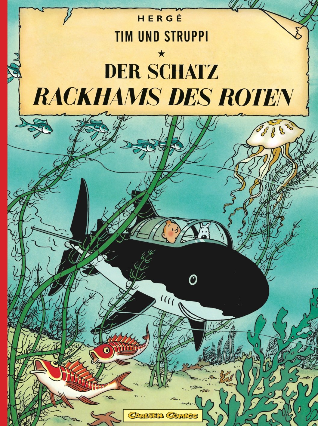 Tim und Struppi 11. Der Schatz Rackhams des Roten Manga