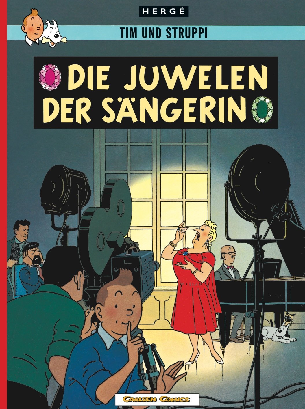 Tim und Struppi 20. Die Juwelen der Sängerin Manga