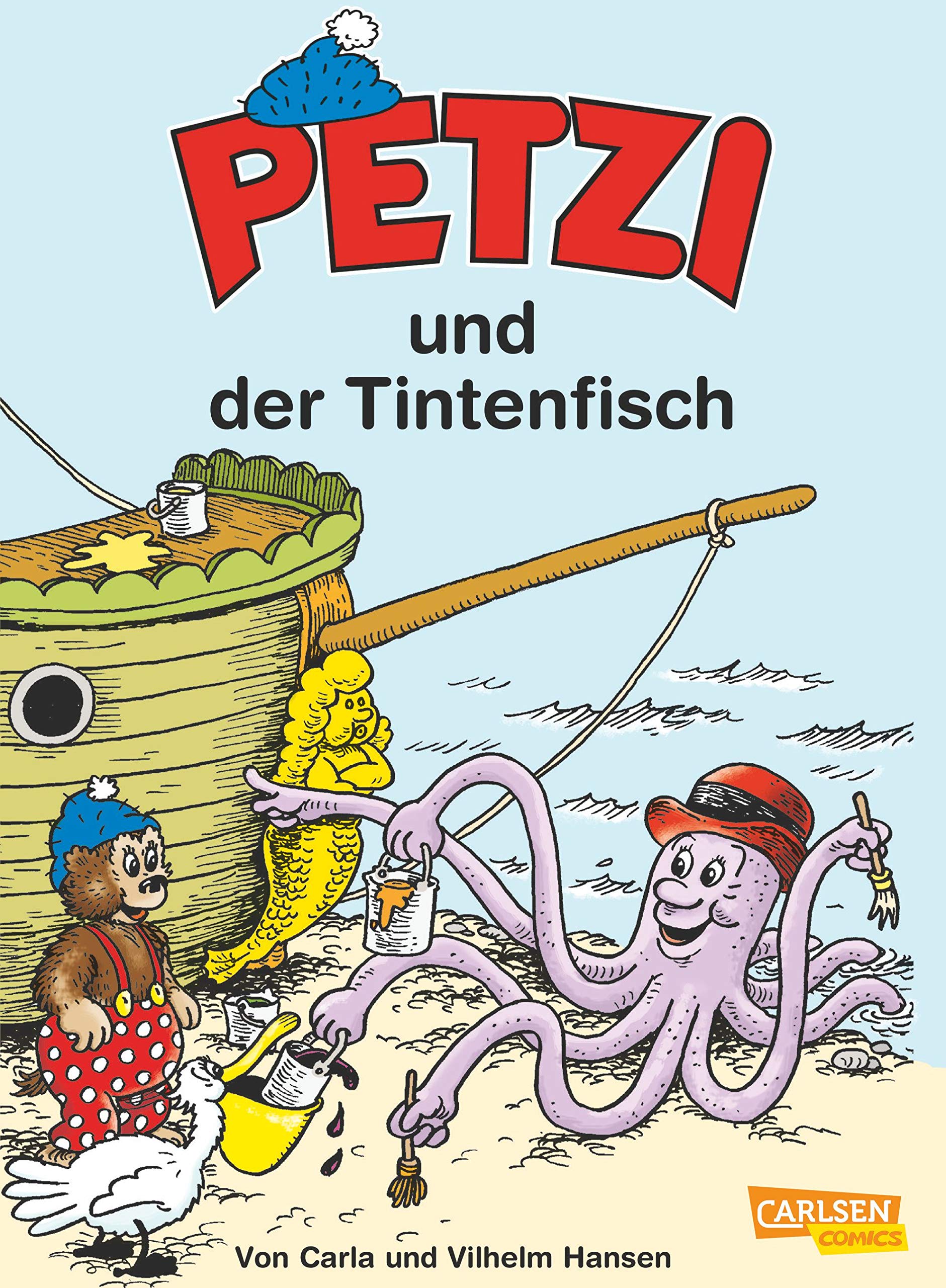 Petzi: Petzi und der Tintenfisch Manga