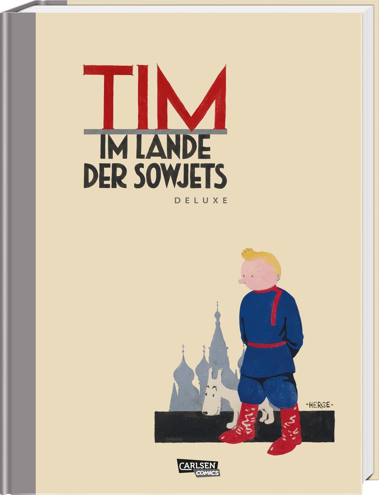 Tim und Struppi: Tim im Lande der Sowjets – Vorzugsausgabe: Das erste Abenteuer von Tim und Struppi Manga