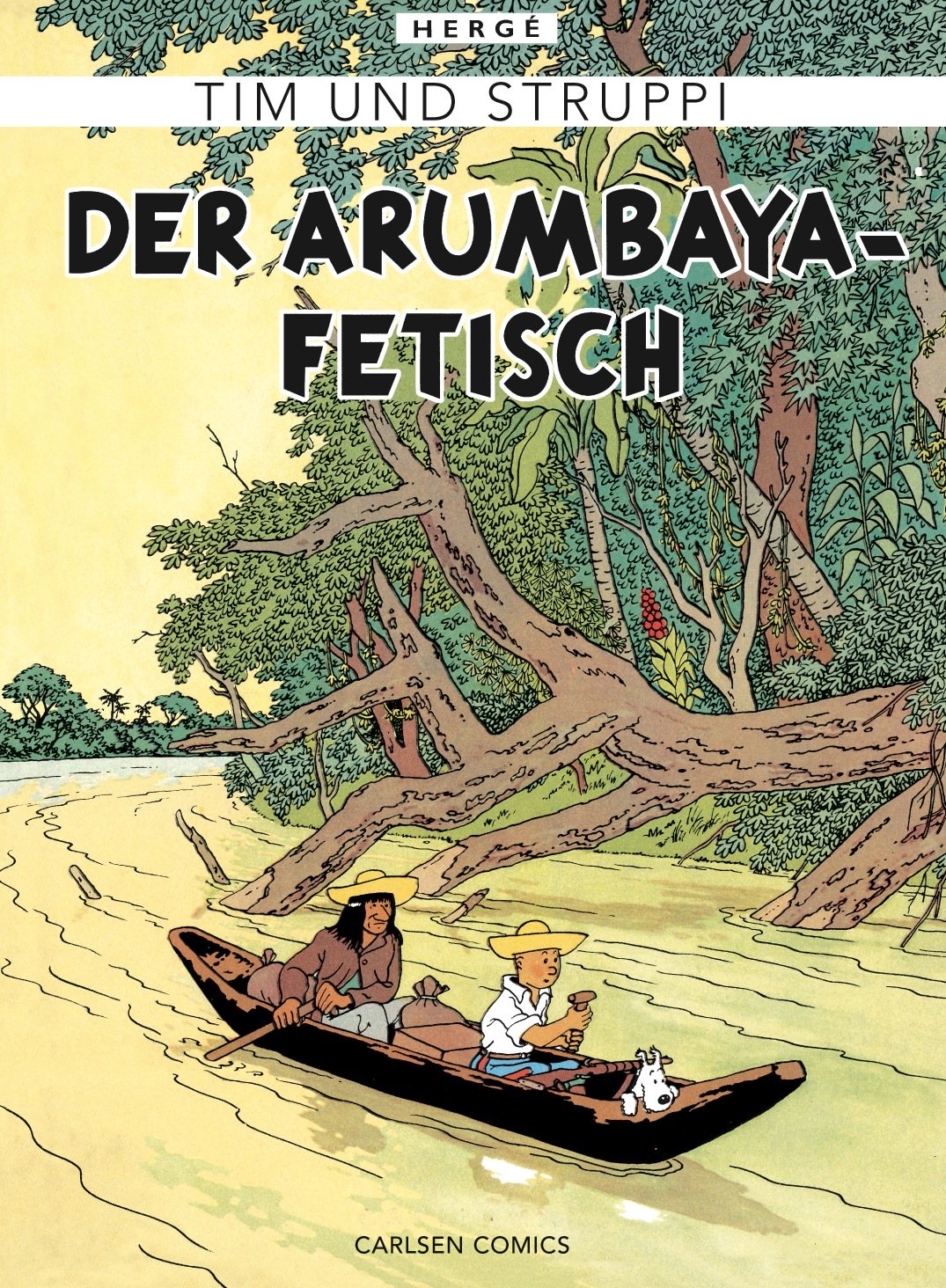 Tim & Struppi Farbfaksimile, Band 5: Der Arumbaya-Fetisch Manga