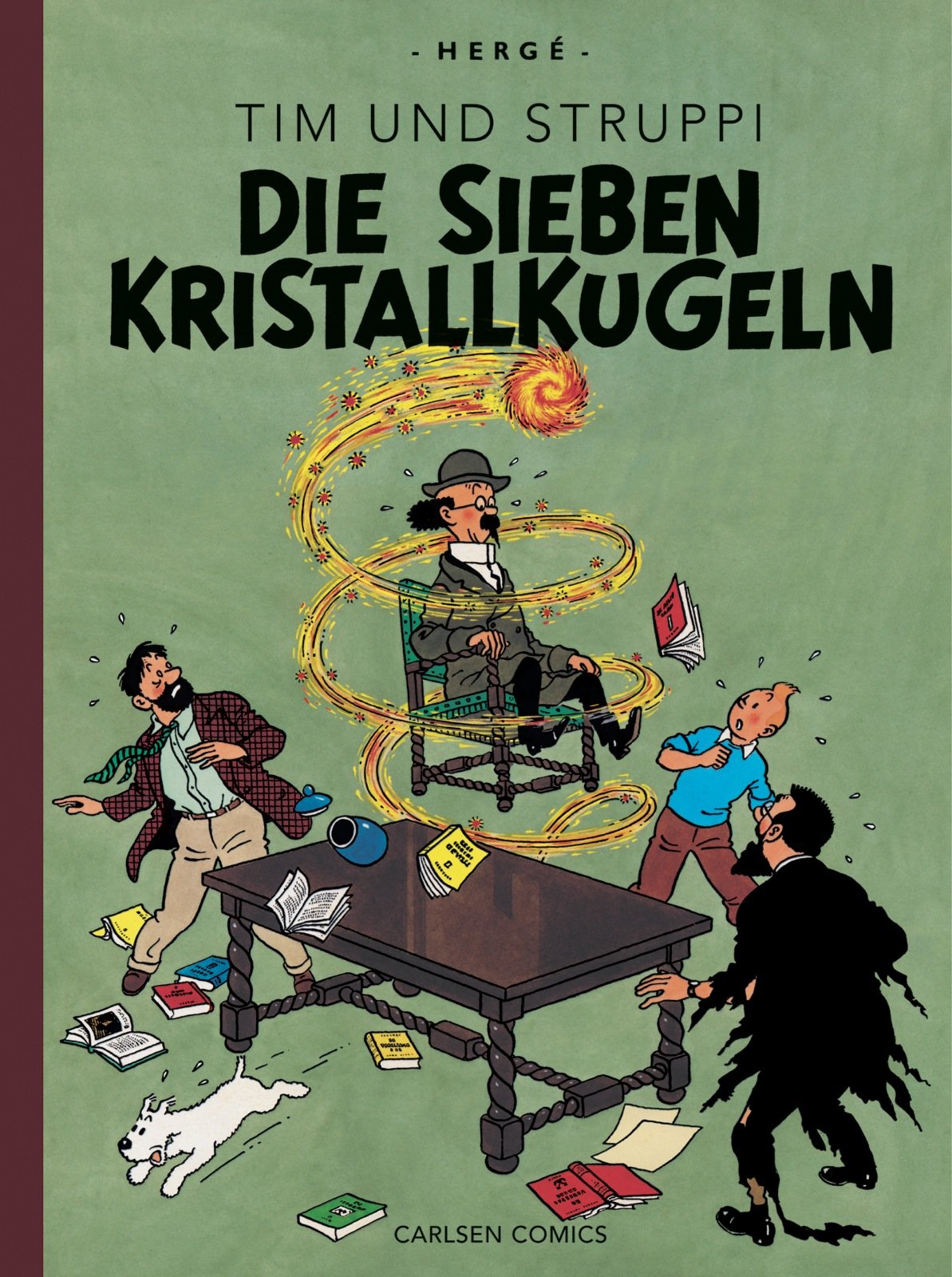 Tim & Struppi Farbfaksimile, Band 12: Die sieben Kristallkugeln Manga