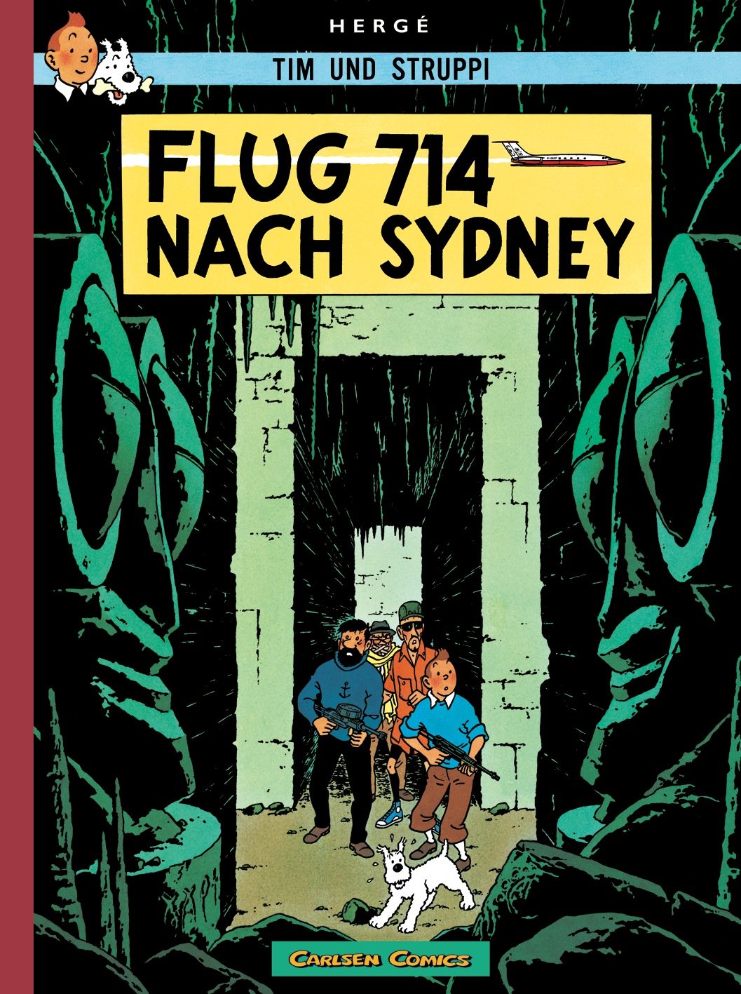 Tim & Struppi Farbfaksimile, Band 21: Flug 714 nach Sydney Manga