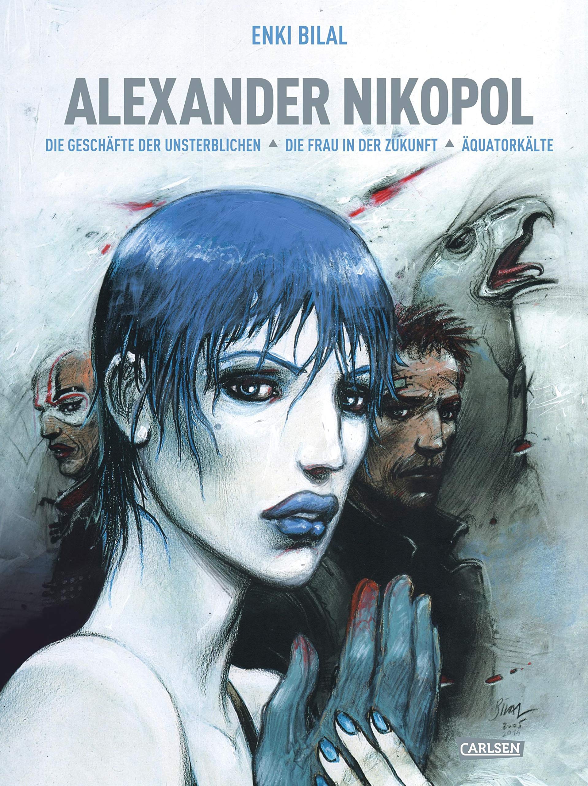 Die Nikopol-Trilogie: Die Nikopol-Trilogie. Die Geschäfte der Unsterblichen, Die Frau in der Zukunft, Äquatorkälte Manga