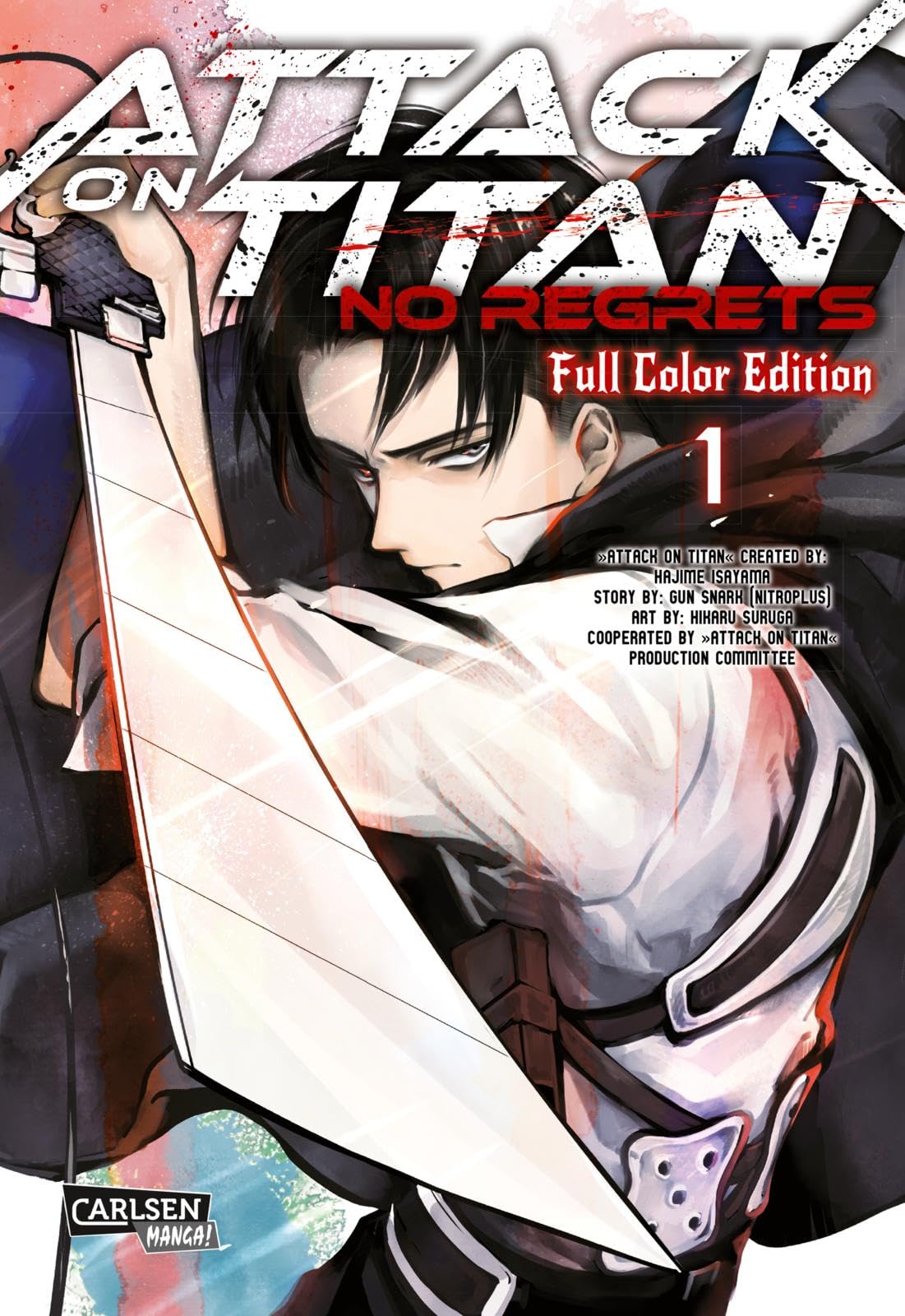 Attack On Titan - No Regrets Full Colour Edition 1 Horror & Mystery