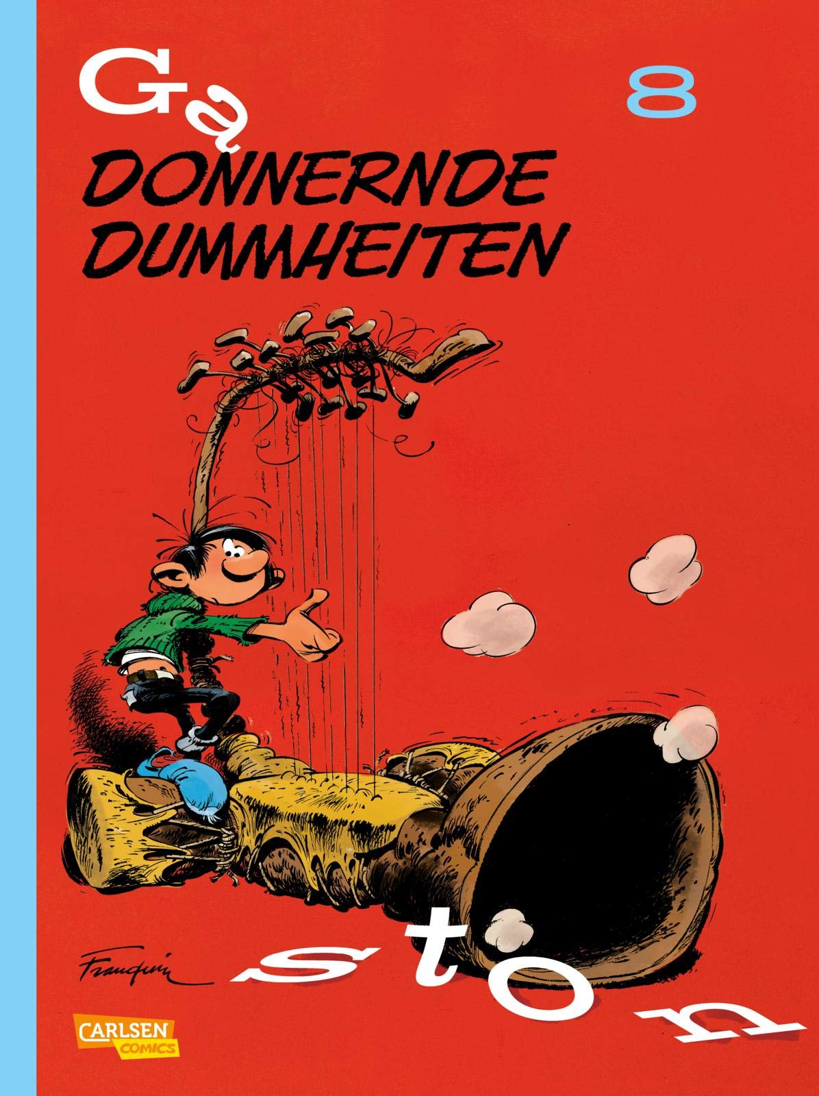 Gaston Neuedition 8: Donnernde Dummheiten Manga