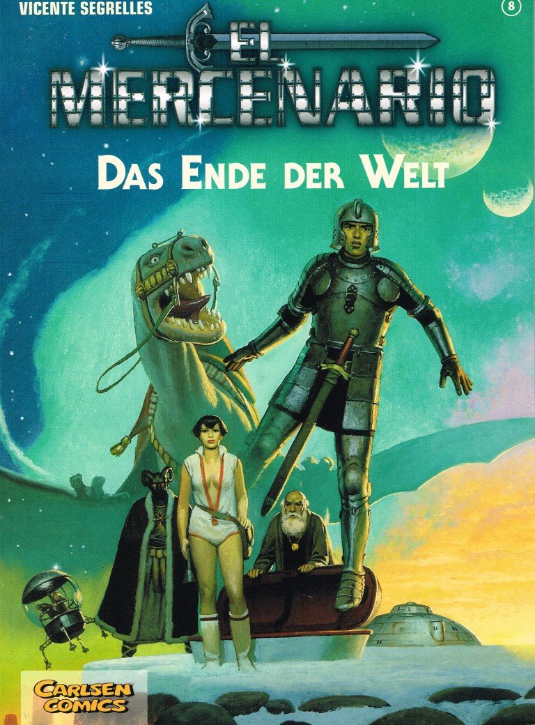 El Mercenario, Bd.8, Das Ende der Welt Manga