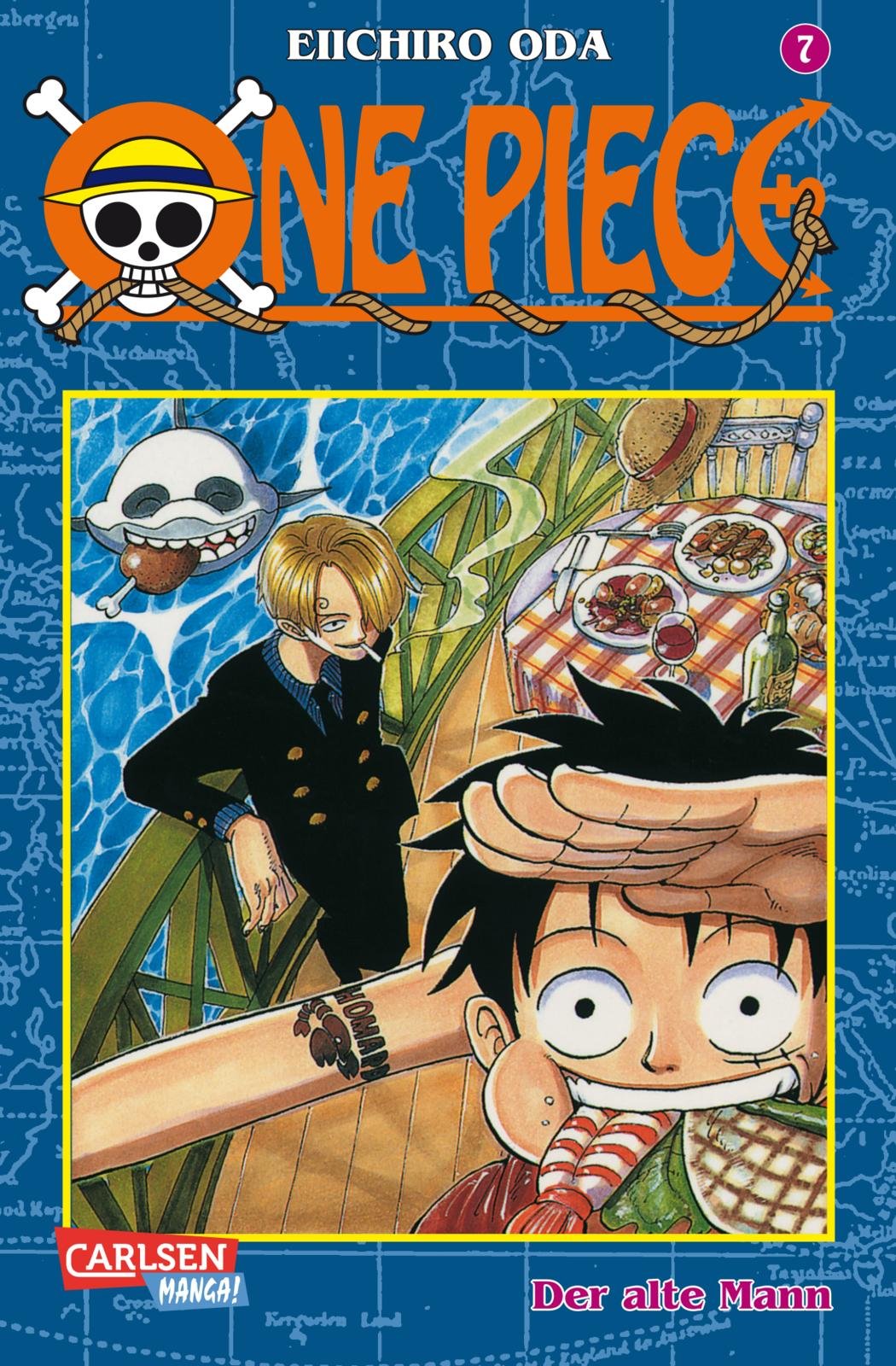 One Piece 07. Der alte Mann Manga