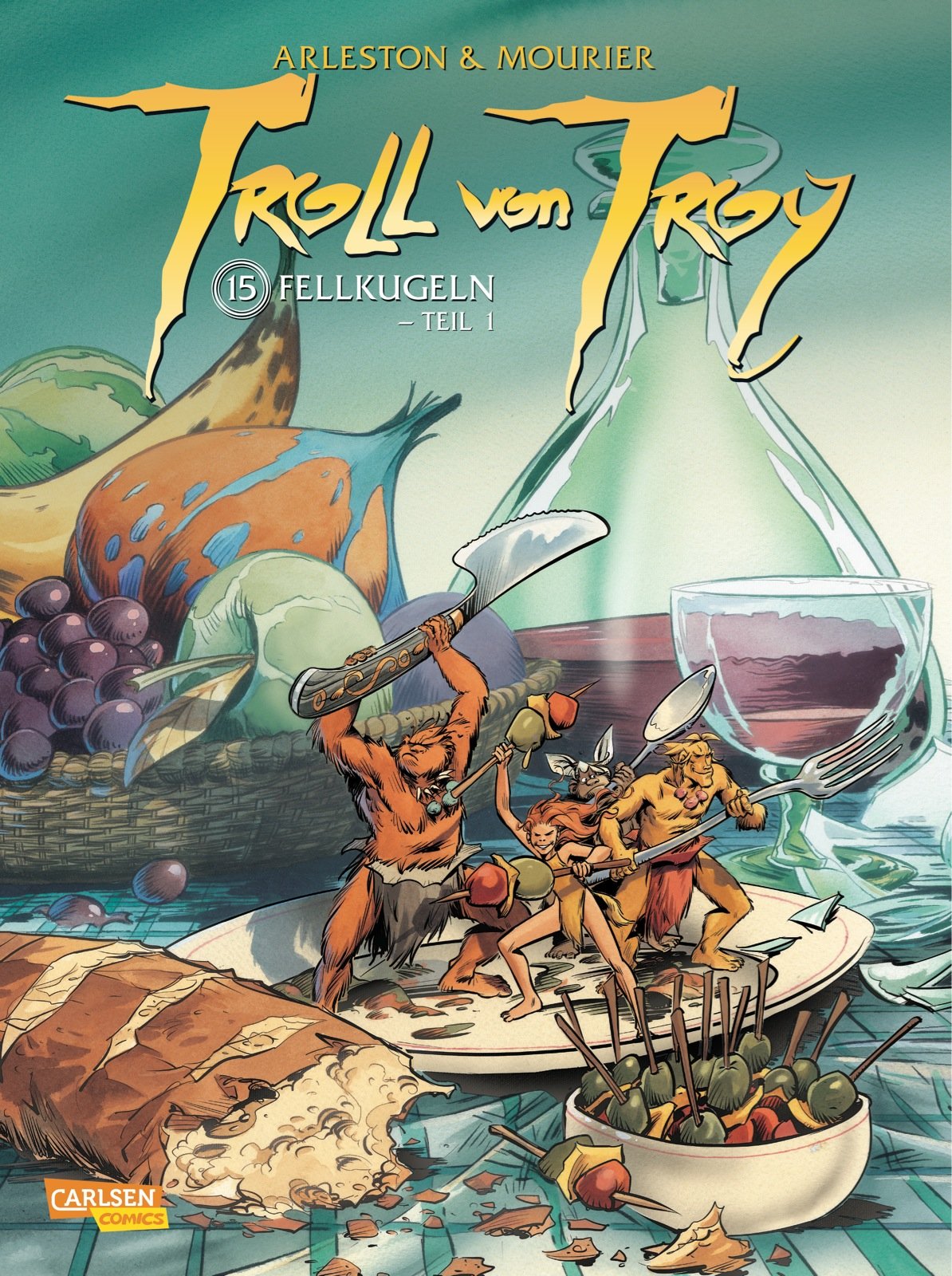 Fellkugeln (Troll von Troy, Band 15) Manga