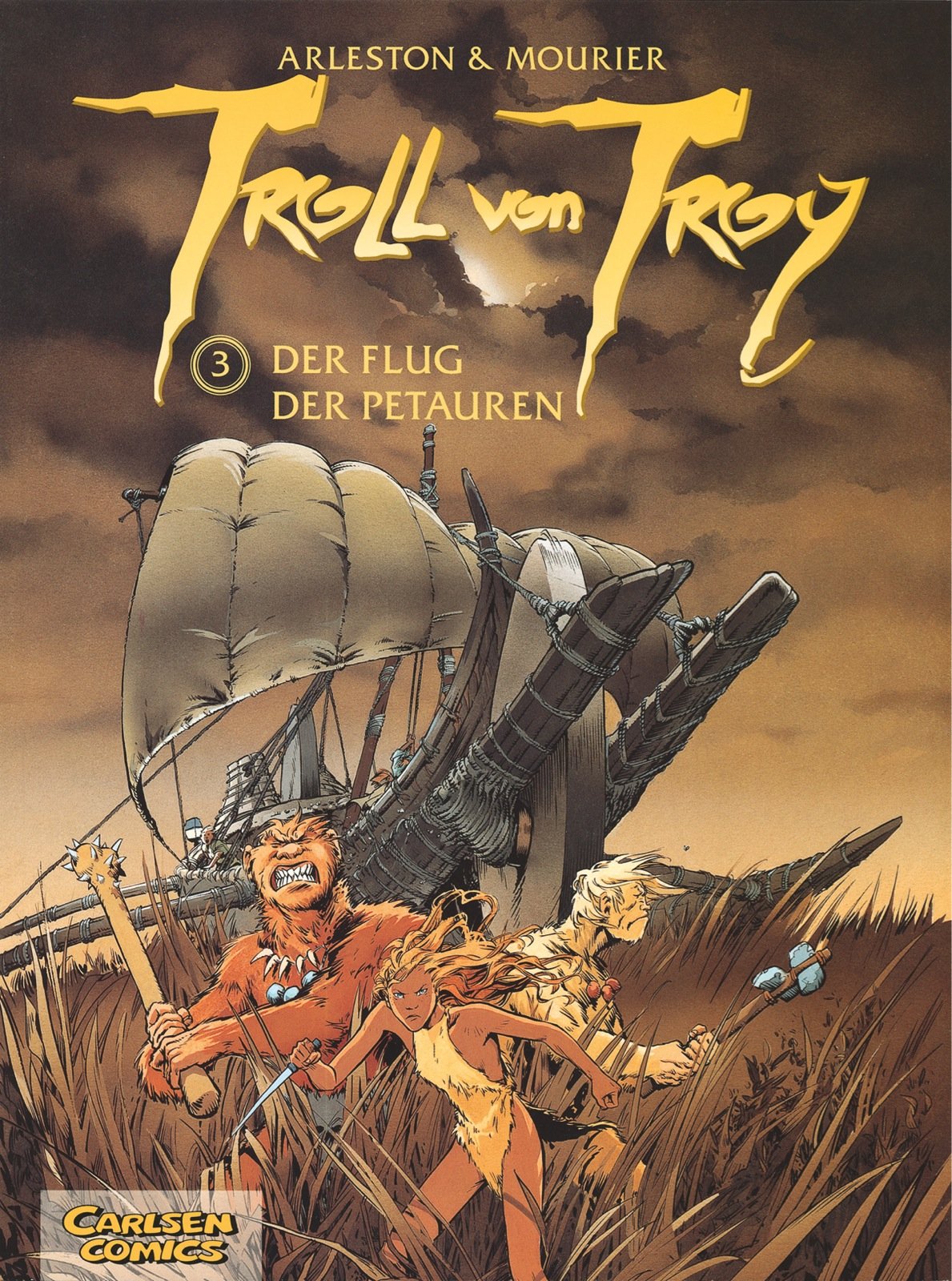 Troll von Troy 03: Der Flug der Petauren Manga