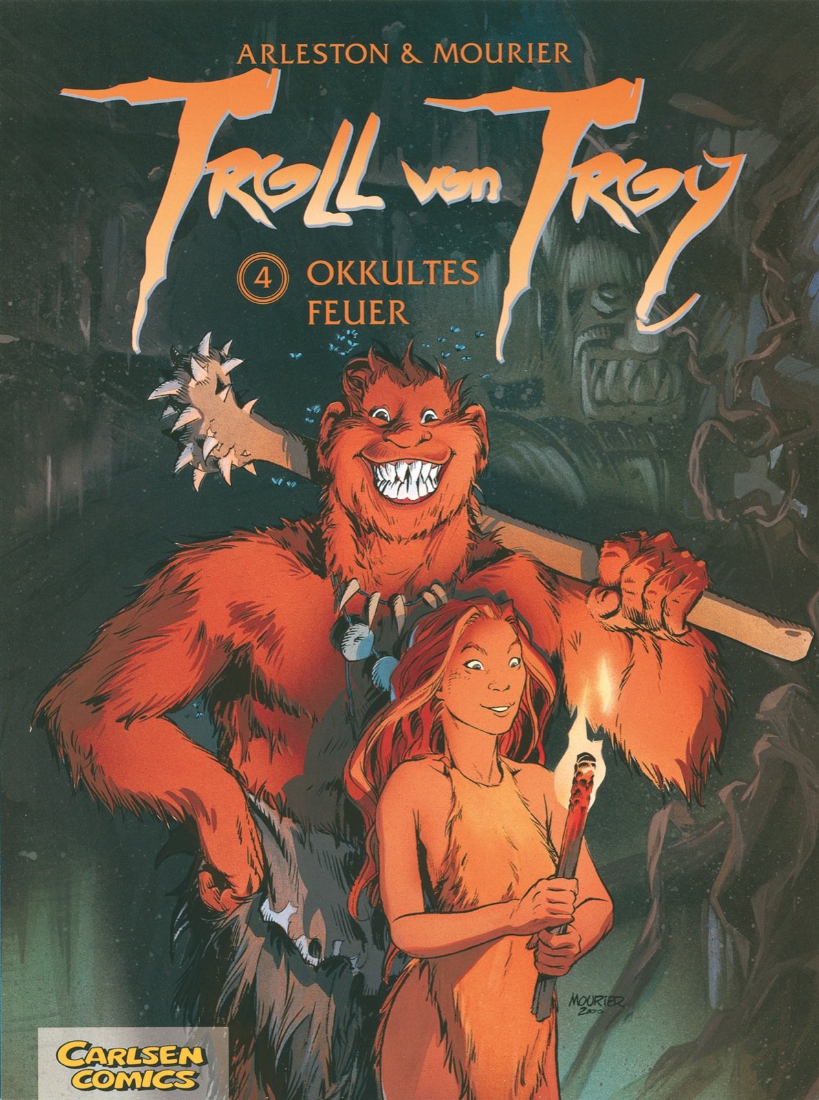 Okkultes Feuer (Troll von Troy, Band 4) Manga