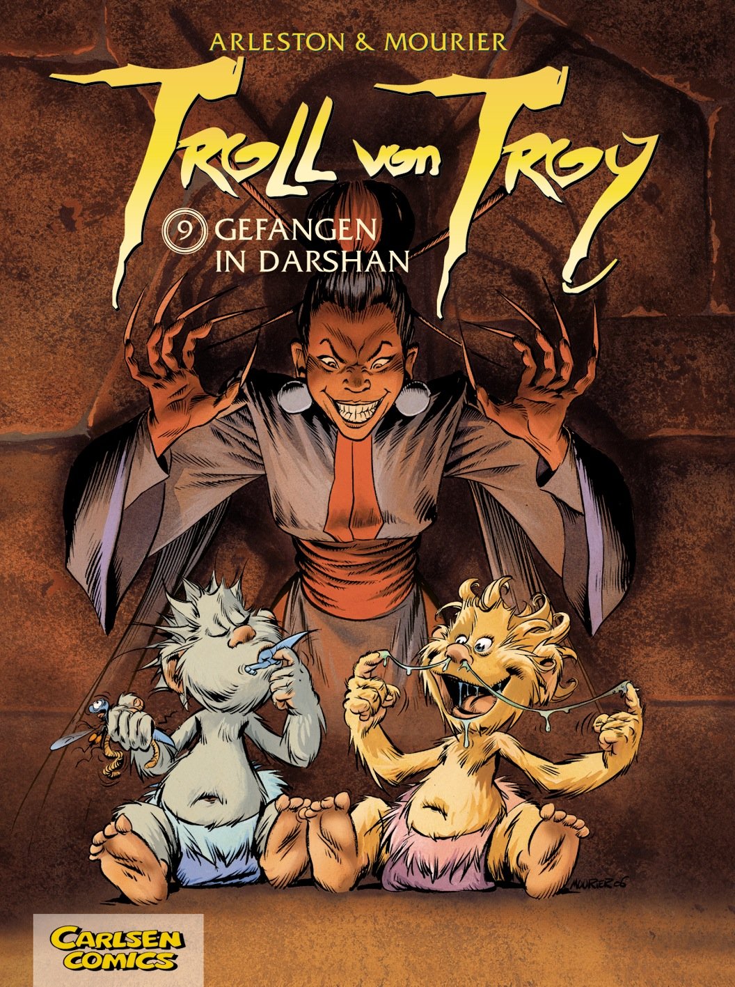 Gefangen in Darshan (Troll von Troy, Band 9) Manga